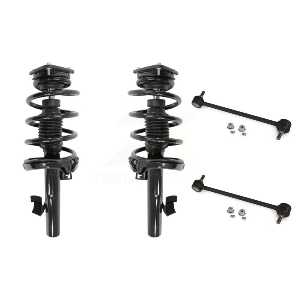 Front Complete Shock Assembly And TQ Link Kit For Volvo S40 C30 V50 C70 KSS-104132