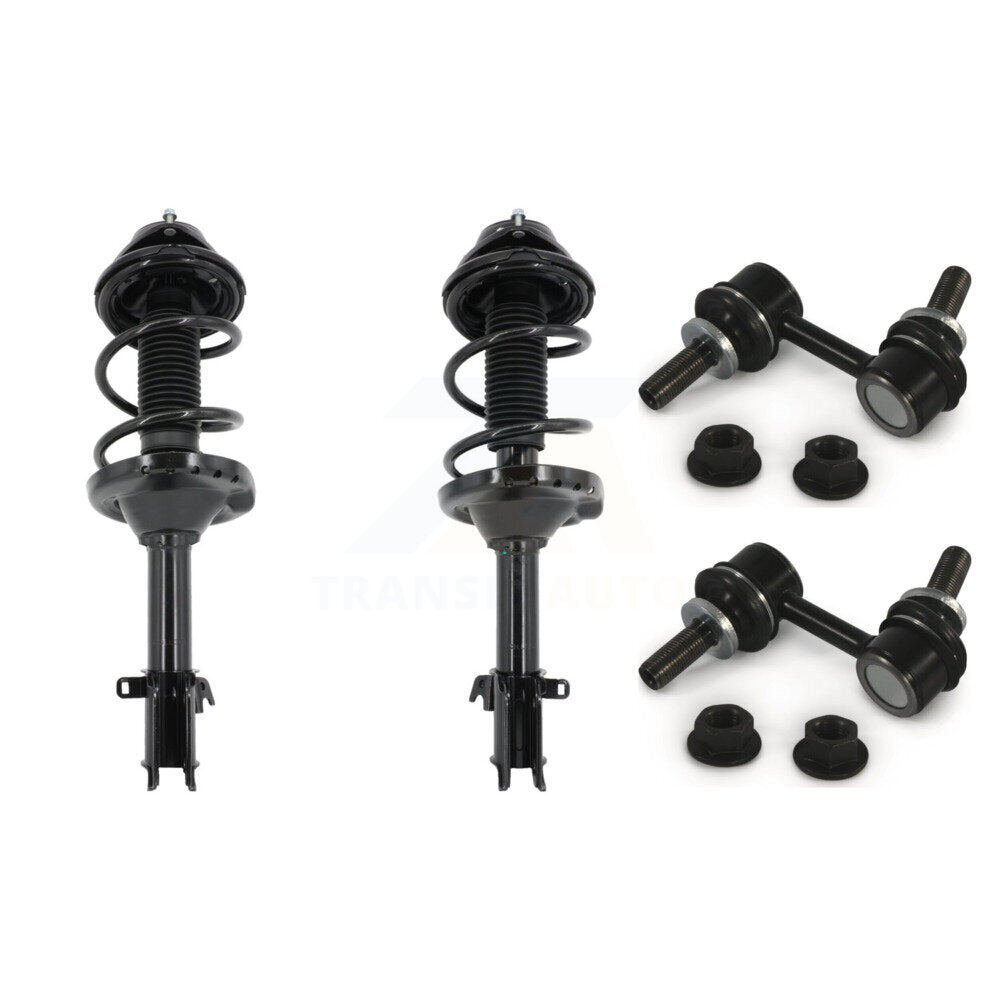 Front Complete Shock Assembly And TQ Link Kit For 2013-2014 Subaru Outback KSS-104146