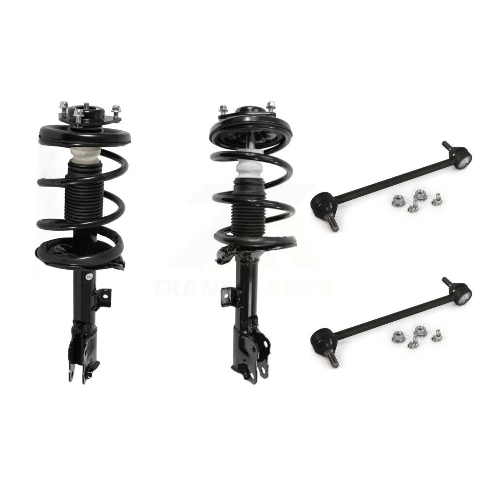 Front Complete Shock Assembly And TQ Link Kit For Mitsubishi Outlander KSS-104147