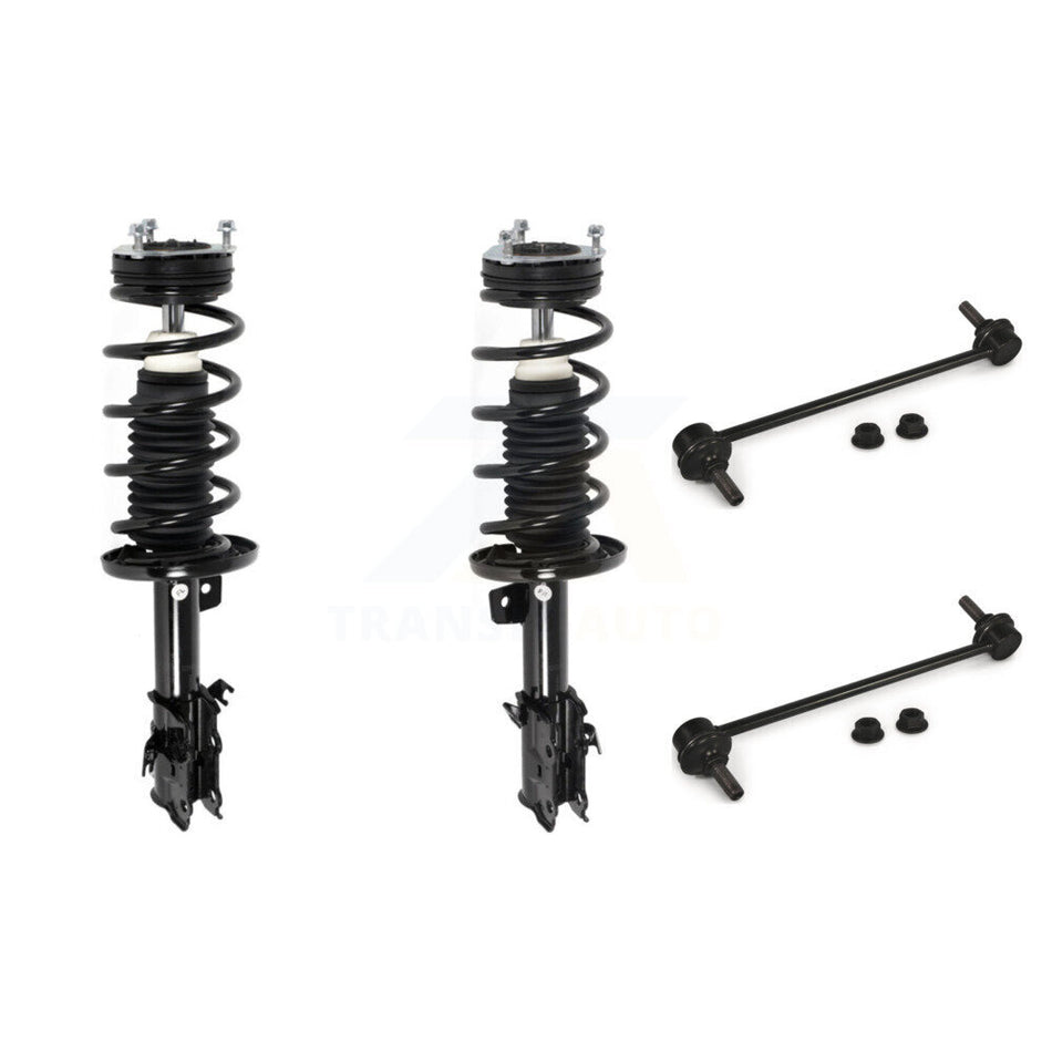Front Complete Shock Assembly And TQ Link Kit For 2011-2019 Ford Fiesta KSS-104148