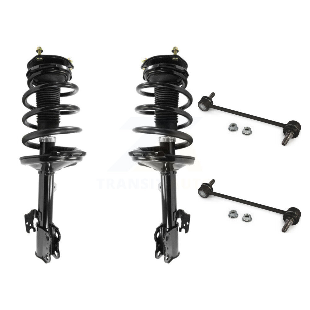 Front Complete Shock Assembly And TQ Link Kit For Lexus RX350 RX330 RX400h AWD KSS-104151