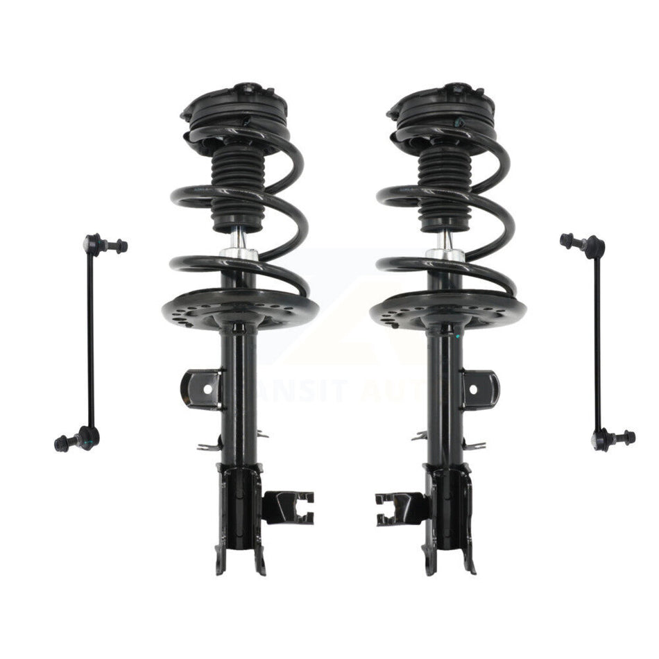 Front Complete Shock Assembly TQ Link Kit For Nissan Murano Pathfinder INFINITI QX60 JX35 KSS-104156