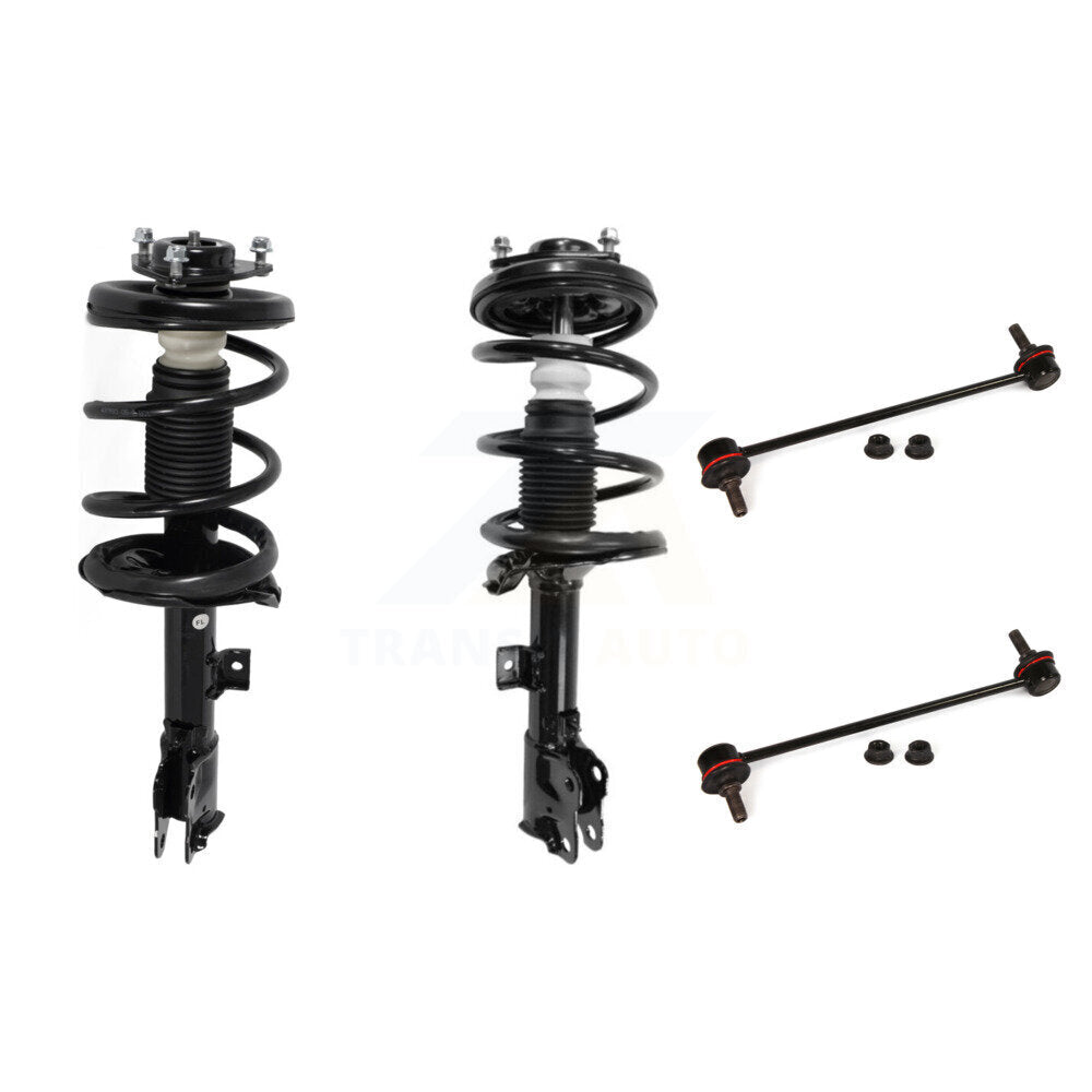Front Complete Shock Assembly And TOR Link Kit For Mitsubishi Outlander KSS-104164