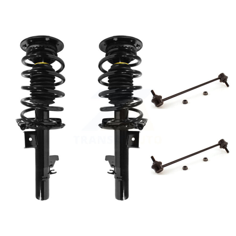 Front Complete Shock Assembly And TOR Link Kit For Volvo XC70 S80 V70 KSS-104177