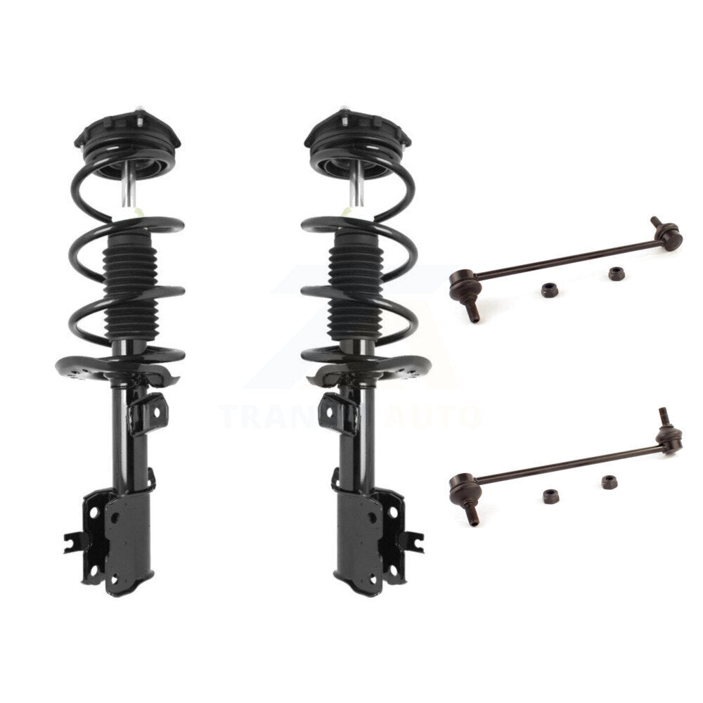 Front Shock Assembly TOR Link Kit For Nissan Rogue Select Excludes Wheel Drive AWD KSS-104180