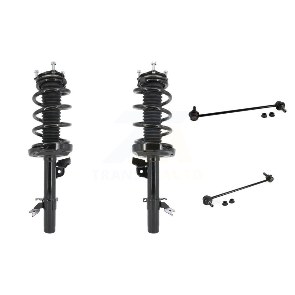 Front Complete Shock Assembly And TOR Link Kit For 2014-2020 Acura MDX KSS-104184
