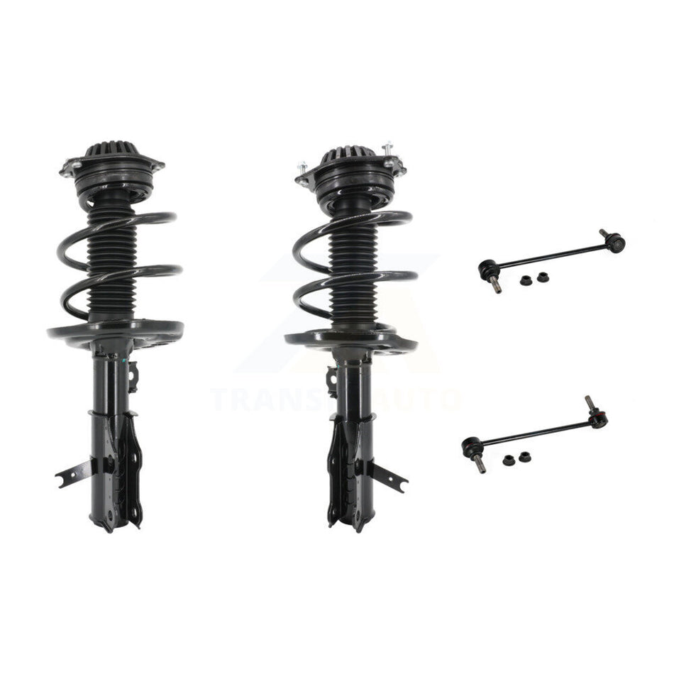 Front Complete Shock Assembly And TOR Link Kit For 2016-2024 Chevrolet Malibu KSS-104189