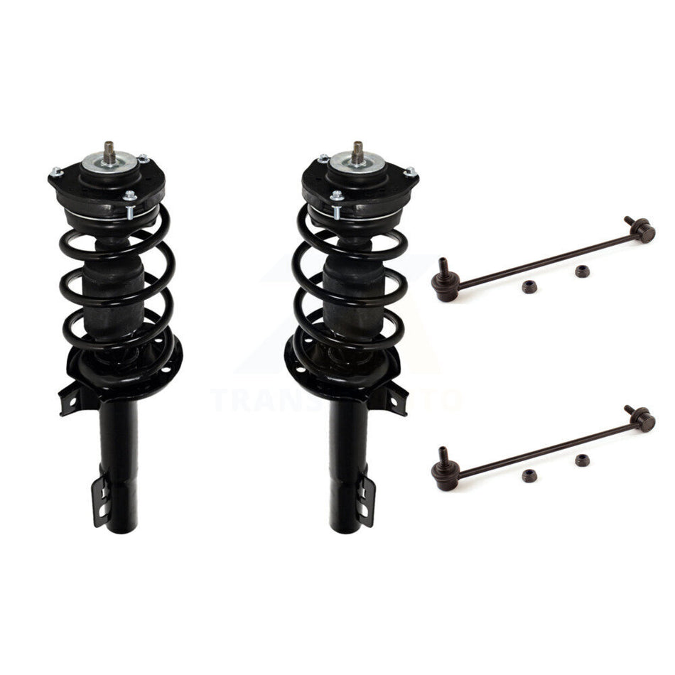 Front Complete Shock Assembly And TOR Link Kit For Volkswagen Jetta KSS-104198