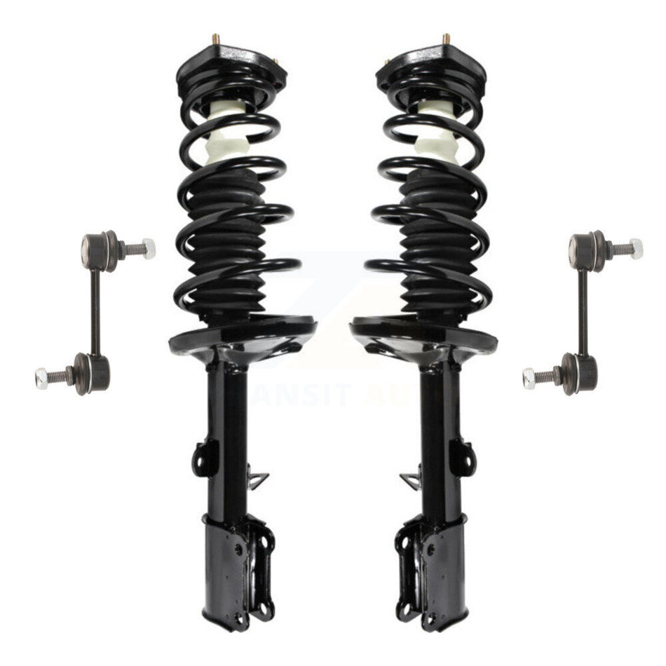 Rear Complete Shock Assembly And TQ Link Kit For Toyota Corolla Prizm Chevrolet Geo KSS-104201