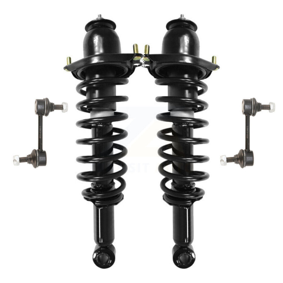 Rear Shock Assembly TQ Link Kit For 10 Pontiac Vibe Excludes All Wheel Drive 2.4L Engine KSS-104205
