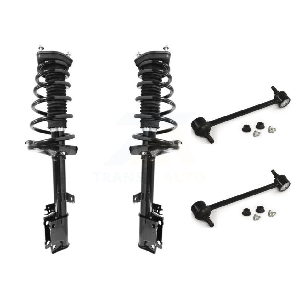 Rear Shock Assembly & TQ Link Kit For 2009-2012 Toyota Venza FWD Excludes All Wheel Drive KSS-104213