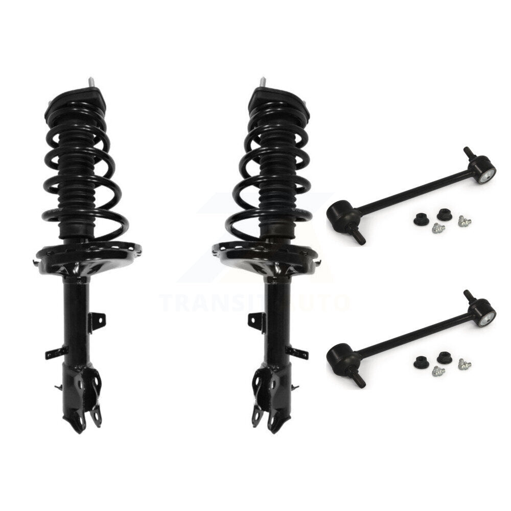 Rear Complete Shock Assembly And TQ Link Kit For Lexus RX350 Toyota Highlander RX330 KSS-104216