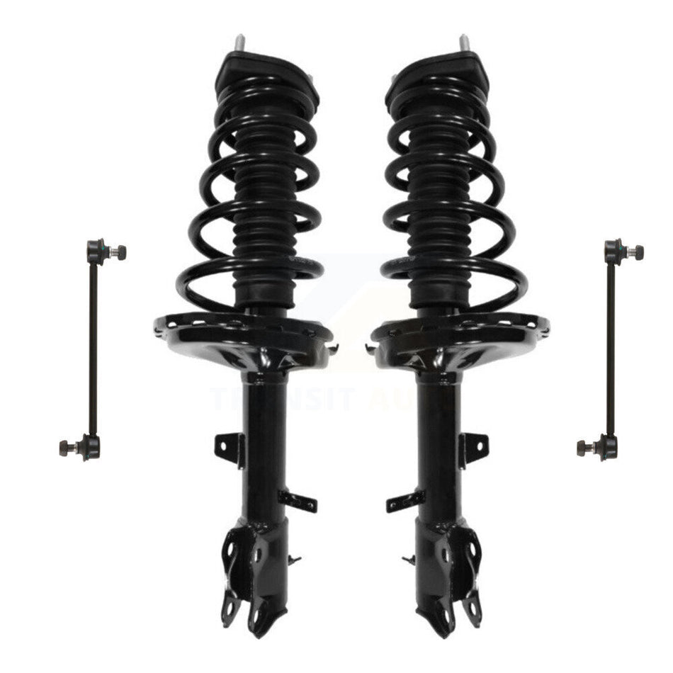 Rear Complete Shock Assembly And TQ Link Kit For Lexus RX350 Toyota Highlander RX330 KSS-104216