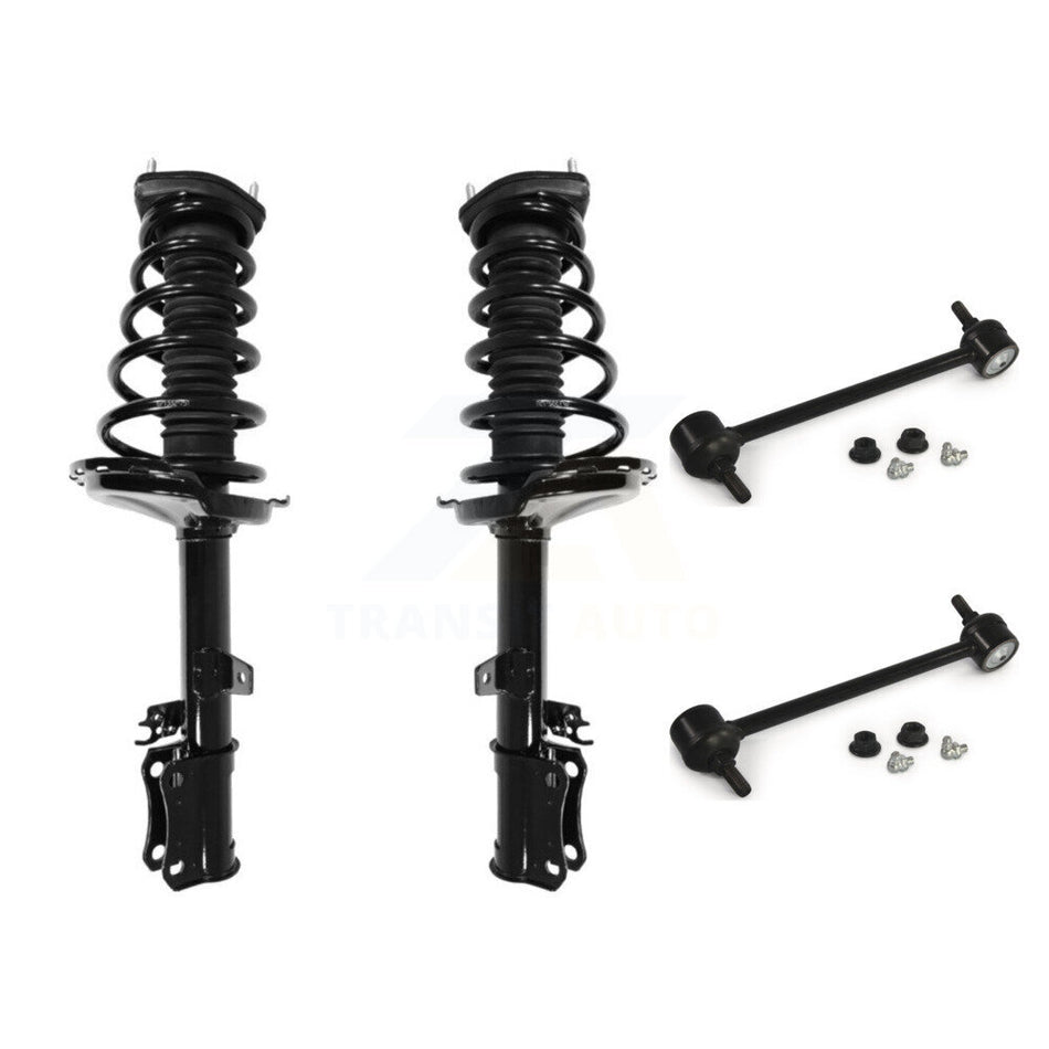 Rear Shock Assembly And TQ Link Kit For Lexus Toyota Highlander RX330 RX350 RX400h FWD KSS-104217