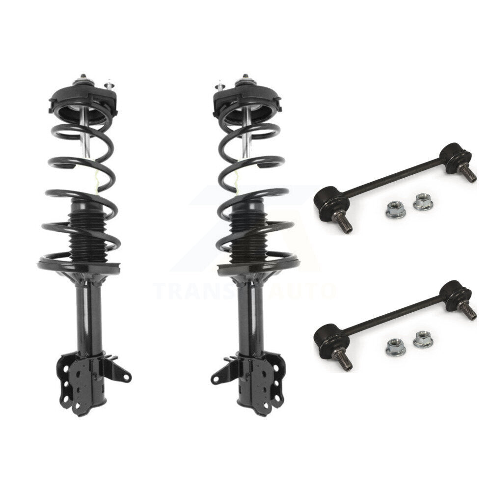 Rear Complete Shock Assembly And TQ Link Kit For Mazda Protege Protege5 KSS-104222