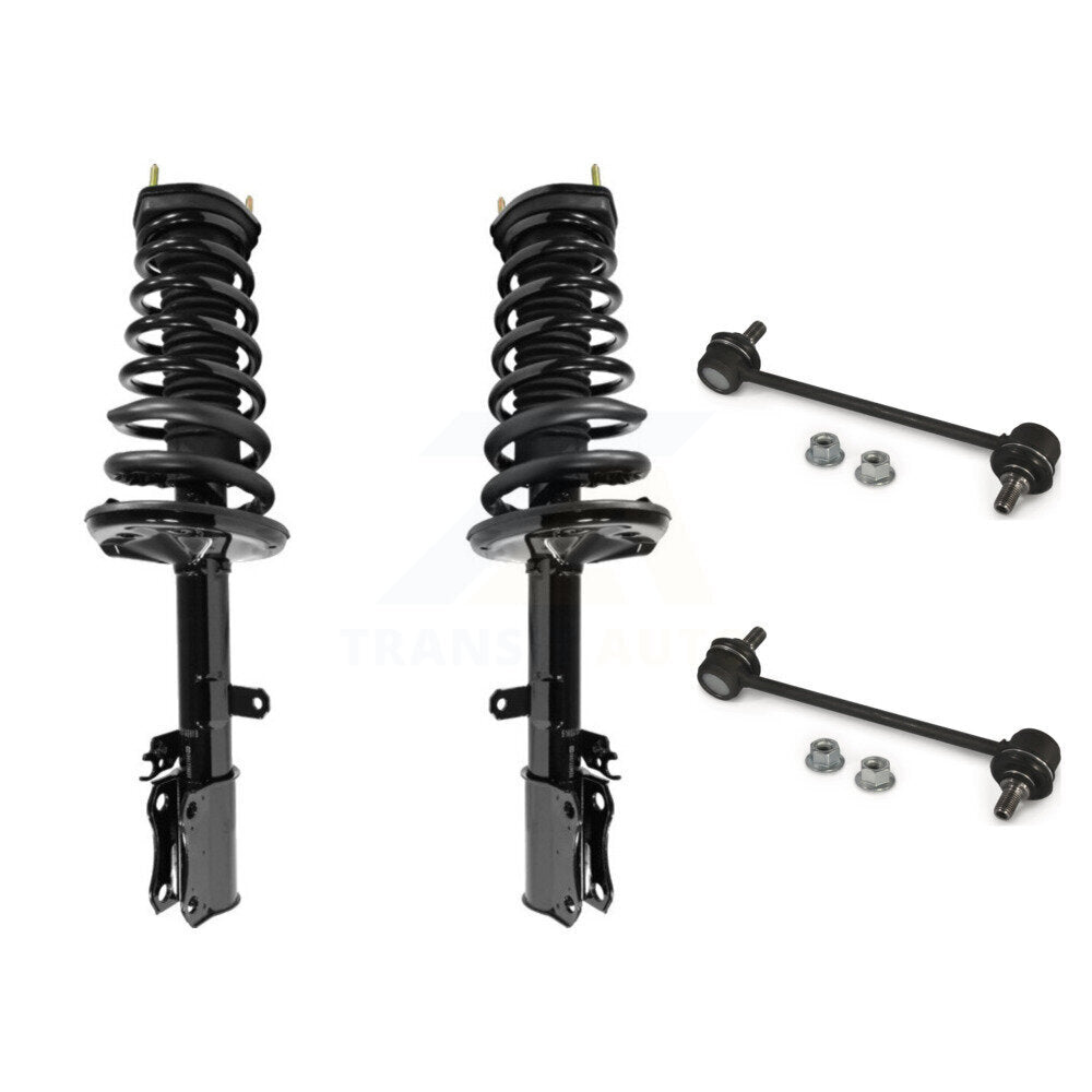 Rear Complete Shock Assembly And TQ Link Kit For Toyota Camry Solara Avalon Lexus ES300 KSS-104223