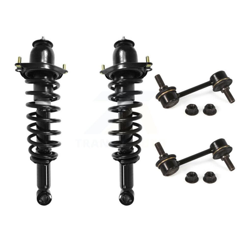 Rear Shock Assembly TOR Link Kit For 10 Pontiac Vibe Excludes All Wheel Drive 2.4L Engine KSS-104240