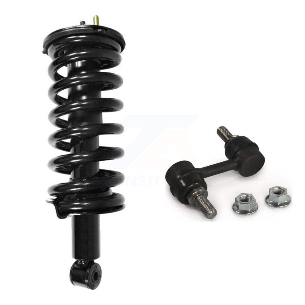 Front Shock Assembly And TQ Link Kit For Nissan TITAN Armada INFINITI QX56 Pathfinder 4WD KSS-104313