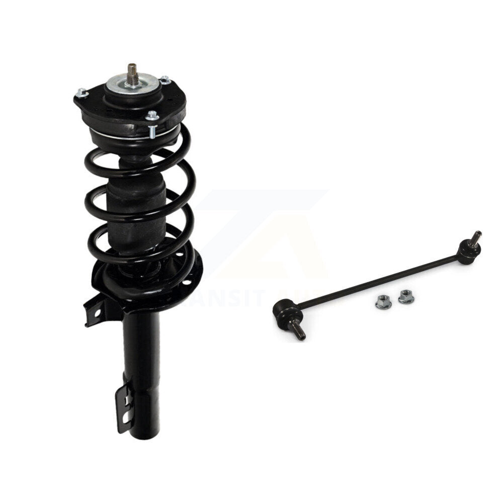 Front Complete Shock Assembly And TQ Link Kit For Volkswagen Jetta KSS-104342