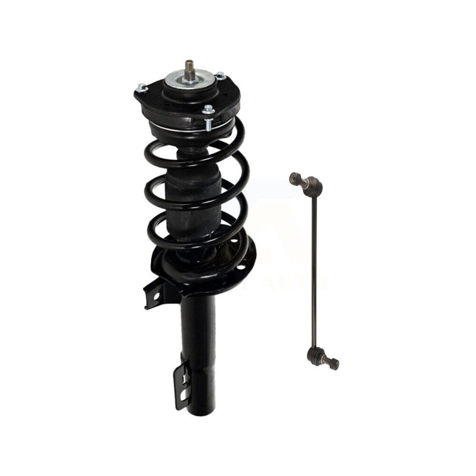 Front Complete Shock Assembly And TQ Link Kit For Volkswagen Jetta KSS-104342