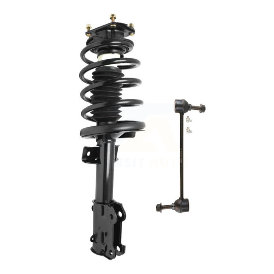Front Shock Assembly & TQ Link Kit For 11-14 Ford Mustang Excludes Performance Suspension KSS-104351