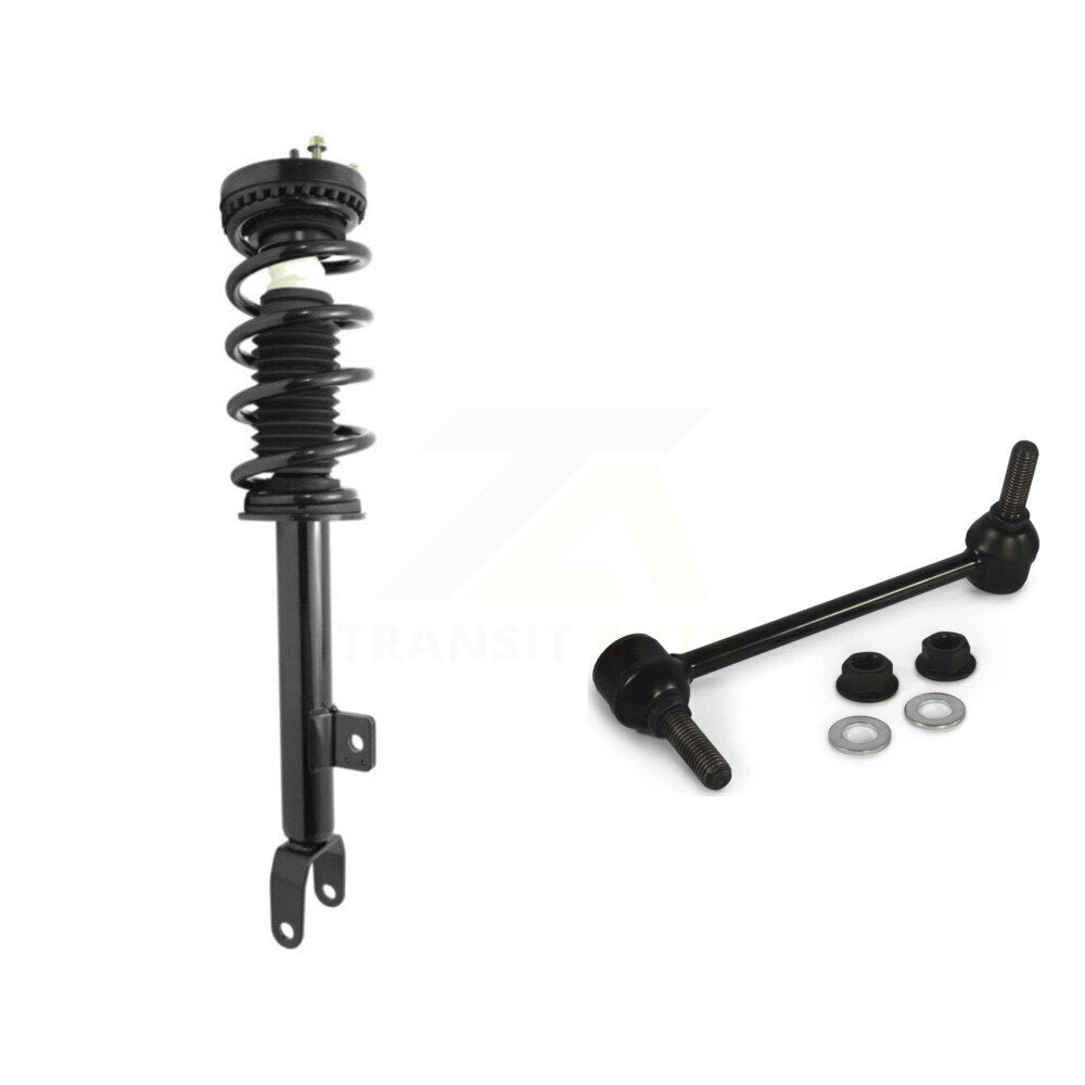 Front Left Complete Shock Assembly And TQ Link Kit For Chrysler 300 Dodge Challenger KSS-104357