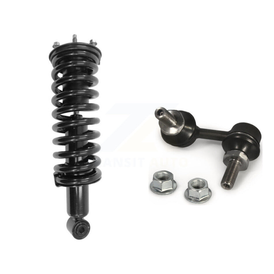 Front Right Complete Shock Assembly And TQ Link Kit For Nissan Frontier Suzuki Equator KSS-104371