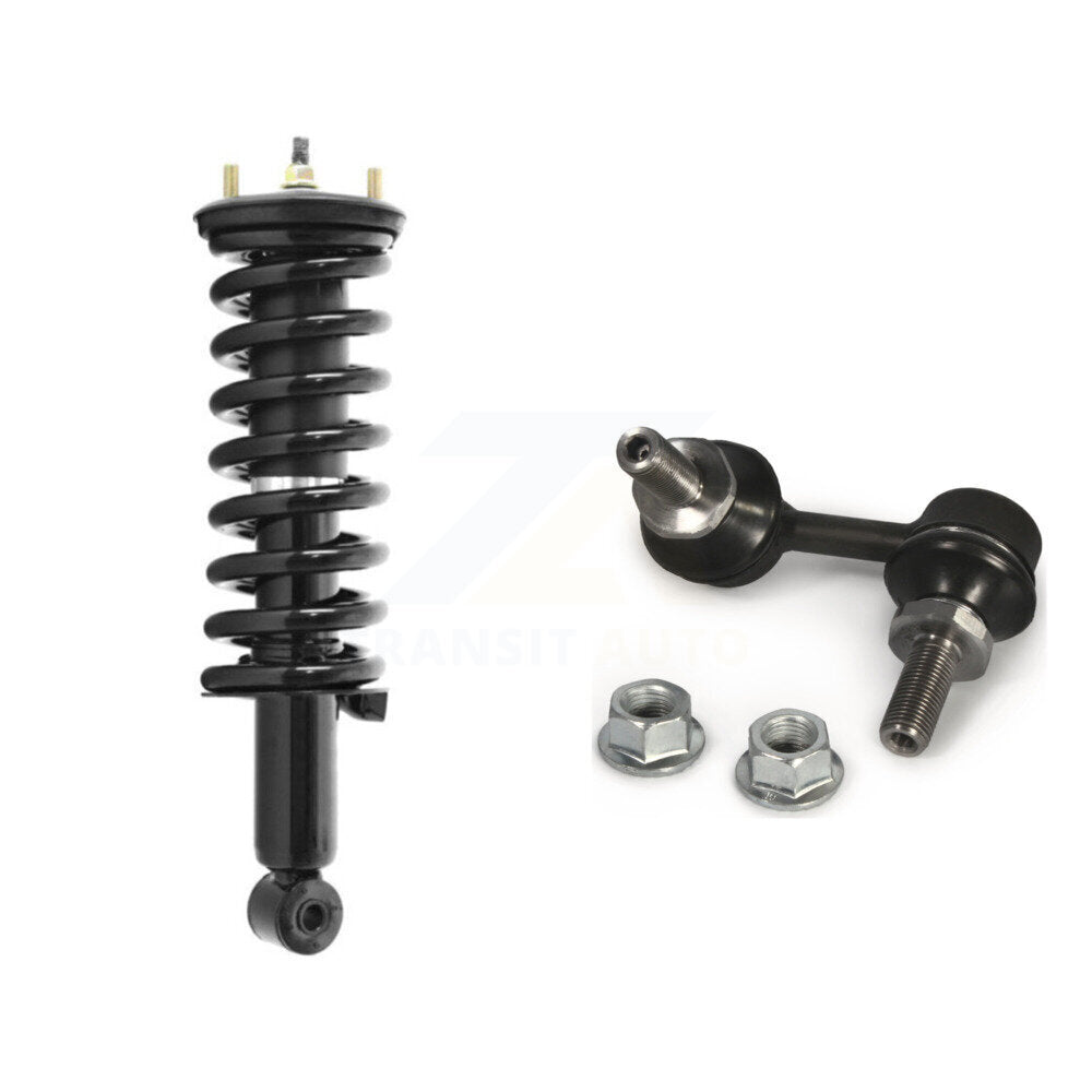 Front Right Shock Assembly And TQ Link Kit For Nissan Frontier Excludes 4 Cylinder PRO-4X KSS-104372