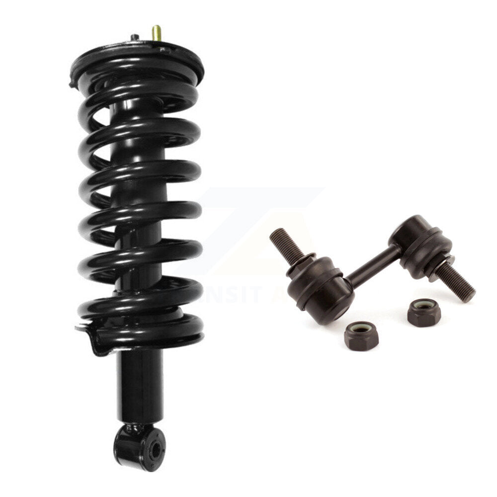 Front Shock Assembly & TOR Link Kit For Nissan TITAN Armada INFINITI QX56 Pathfinder 4WD KSS-104384