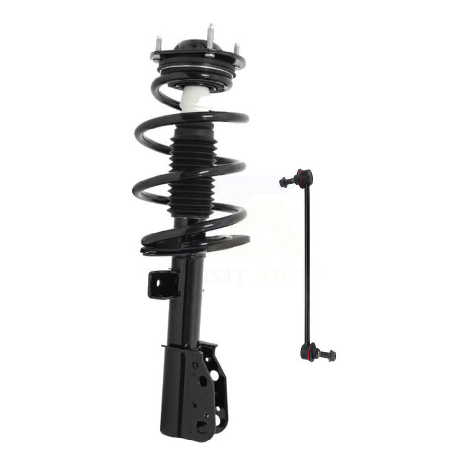 Front Shock Assembly TOR Link Kit For Chevrolet Traverse Buick Enclave GMC Acadia Limited KSS-104449
