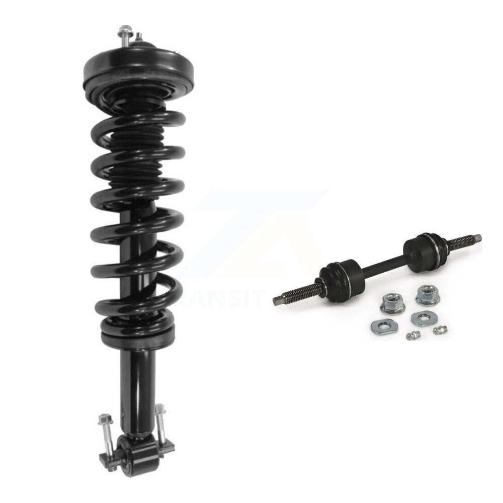 Front Left Complete Shock Assembly & TQ Link Kit For Ford F-150 Excludes Rear Wheel Drive KSS-104454