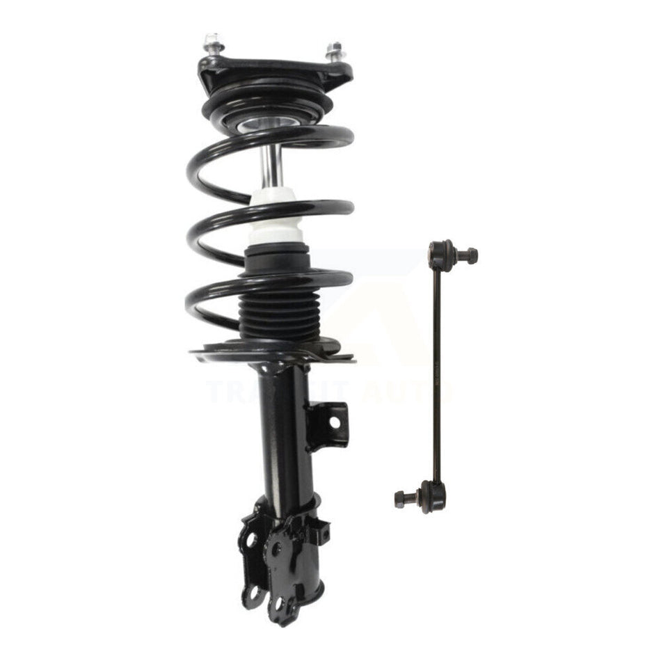 Front Left Complete Shock Assembly And TQ Link Kit For Kia Forte Forte5 Koup KSS-104459