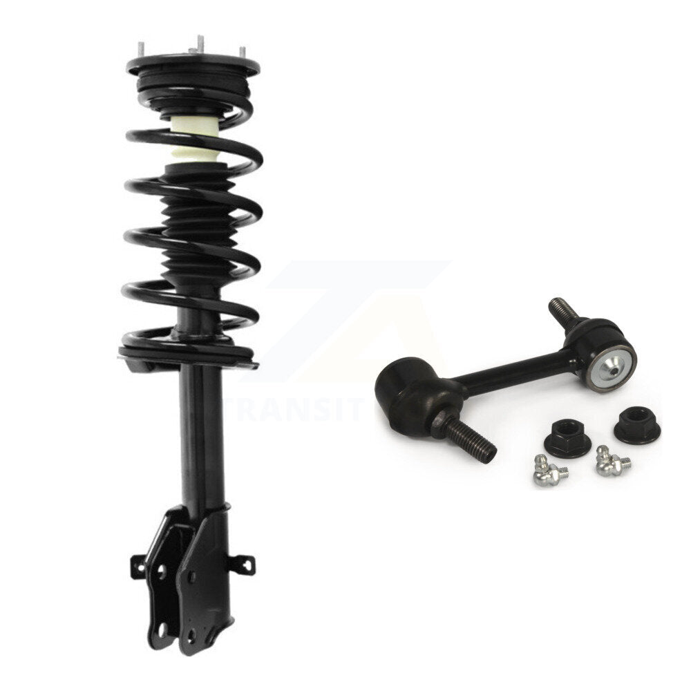 Front Left Complete Shock Assembly And TQ Link Kit For 2007-2010 Ford Edge Lincoln MKX KSS-104466