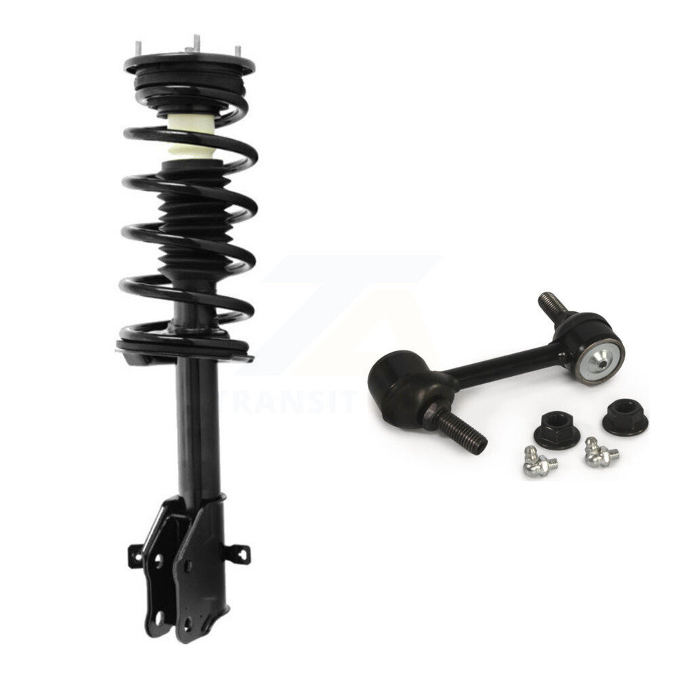 Front Left Complete Shock Assembly And TQ Link Kit For 2007-2010 Ford Edge Lincoln MKX KSS-104466