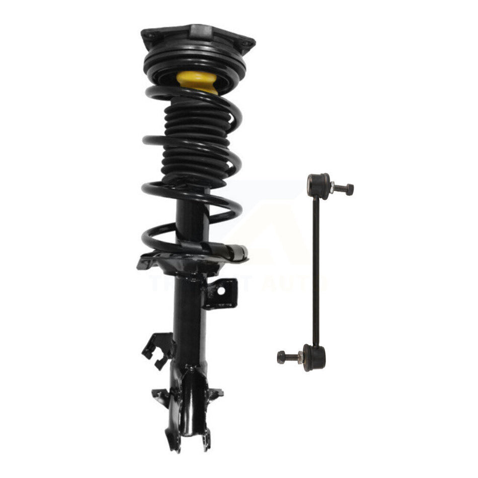Front Left Complete Shock Assembly And TQ Link Kit For Nissan Versa Cube KSS-104467