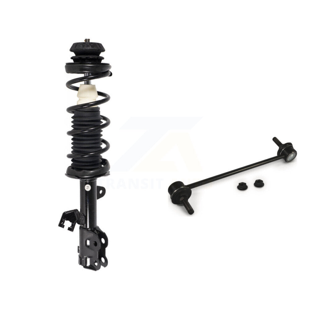 Front Left Complete Shock Assembly And TQ Link Kit For Nissan Versa Note KSS-104468