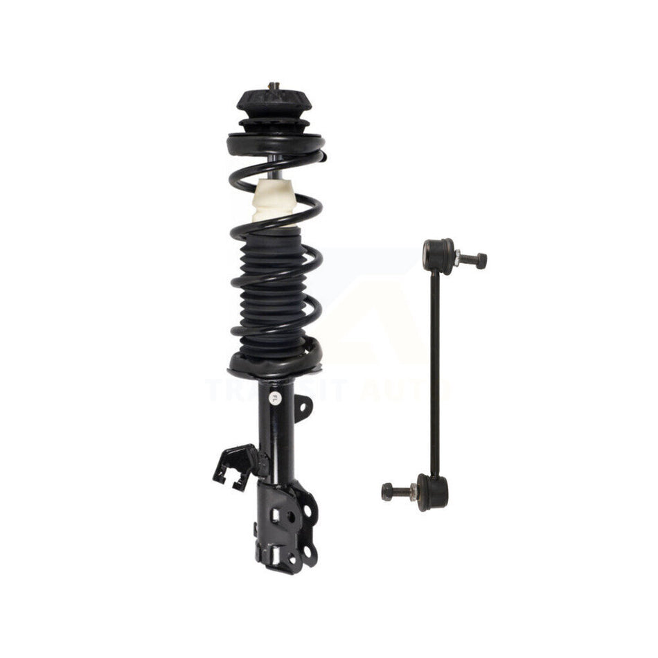 Front Left Complete Shock Assembly And TQ Link Kit For Nissan Versa Note KSS-104468