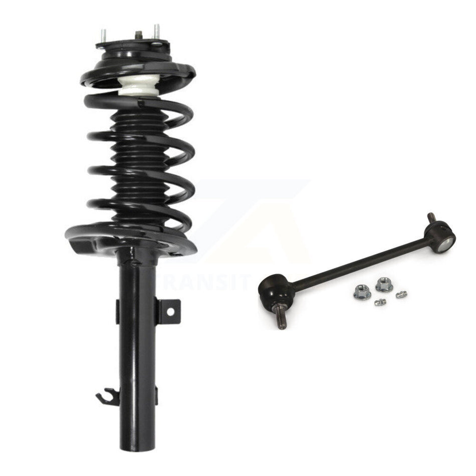 Front Left Shock Assembly TQ Link Kit For Ford Focus Excludes ST Models Sport Suspension KSS-104475