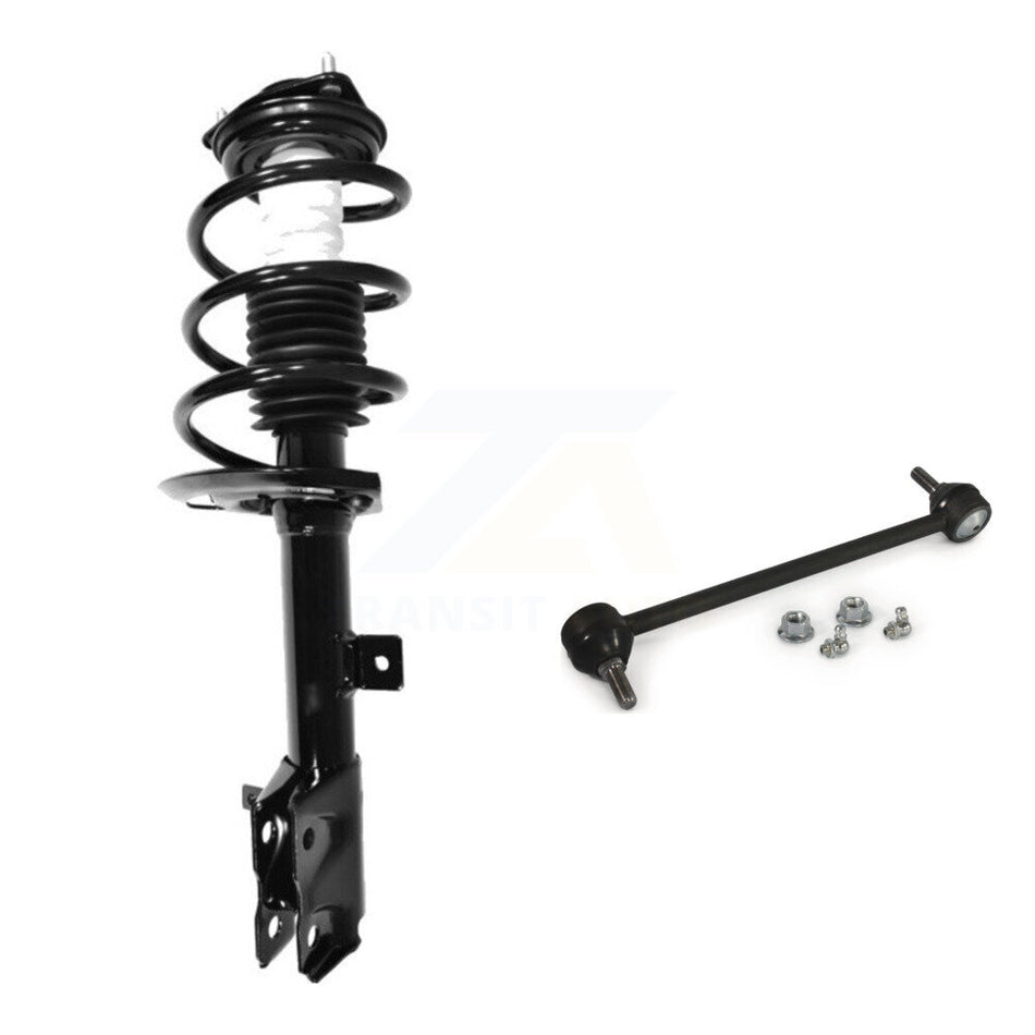 Front Left Complete Shock Assembly And TQ Link Kit For Jeep Dodge Caliber Patriot Compass KSS-104478