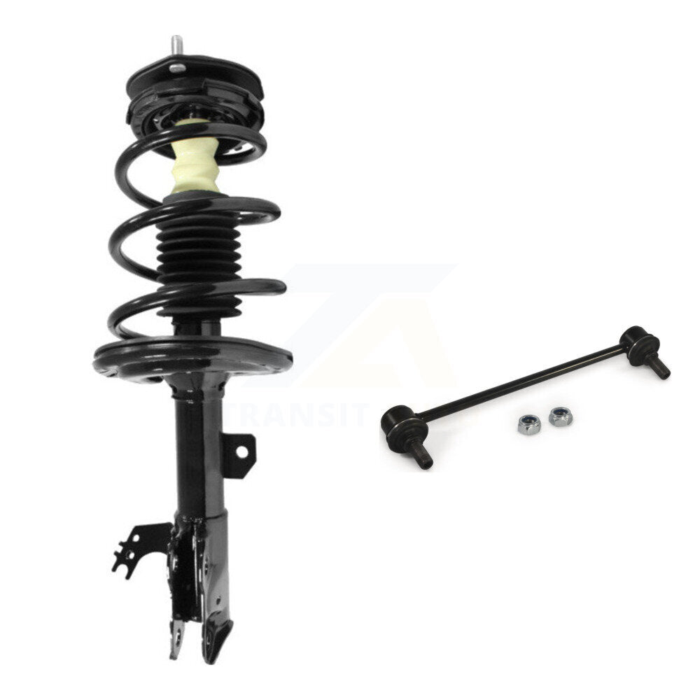 Front Left Complete Shock Assembly And TQ Link Kit For Toyota Camry KSS-104487