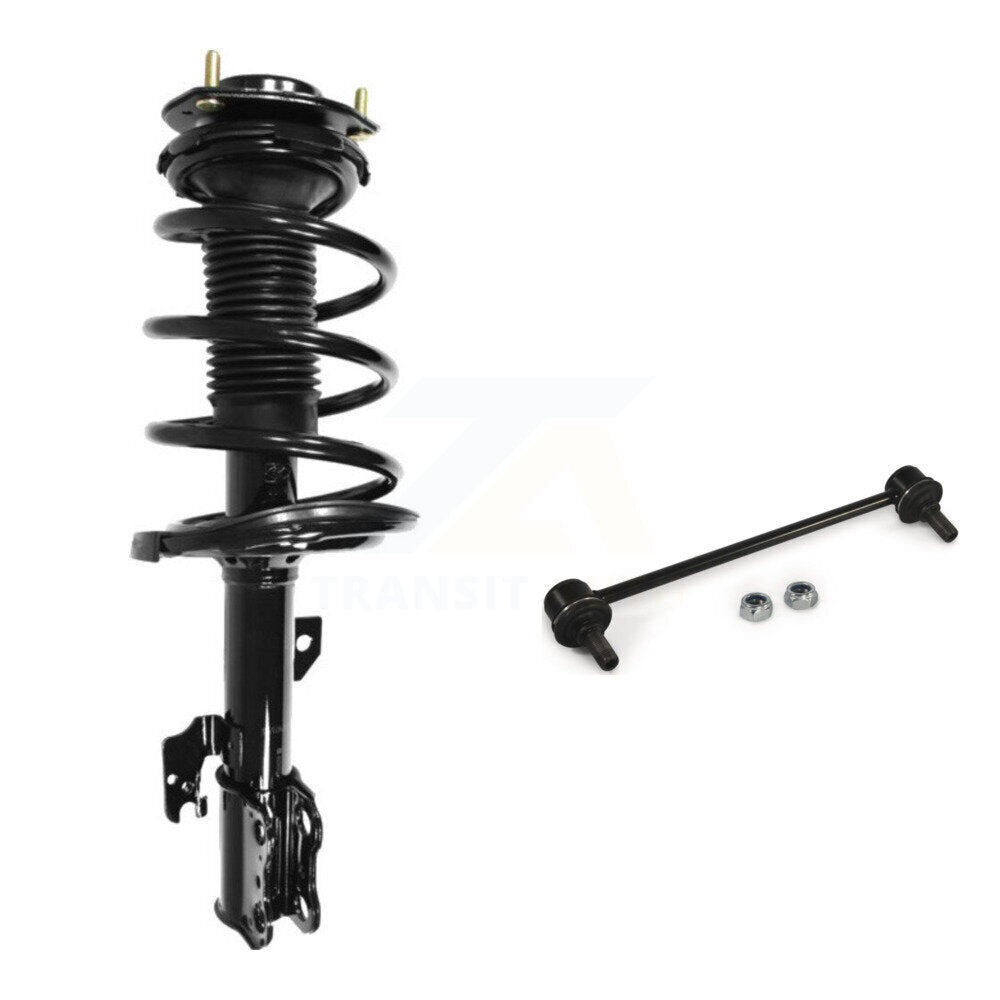 Front Left Complete Shock Assembly And TQ Link Kit For Toyota Camry KSS-104489