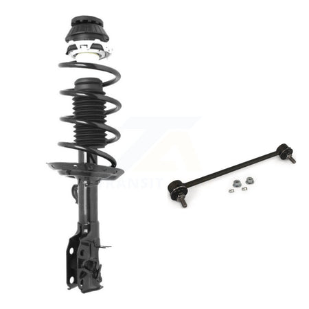 Front Left Complete Shock Assembly And TQ Link Kit For Honda Fit Insight KSS-104490