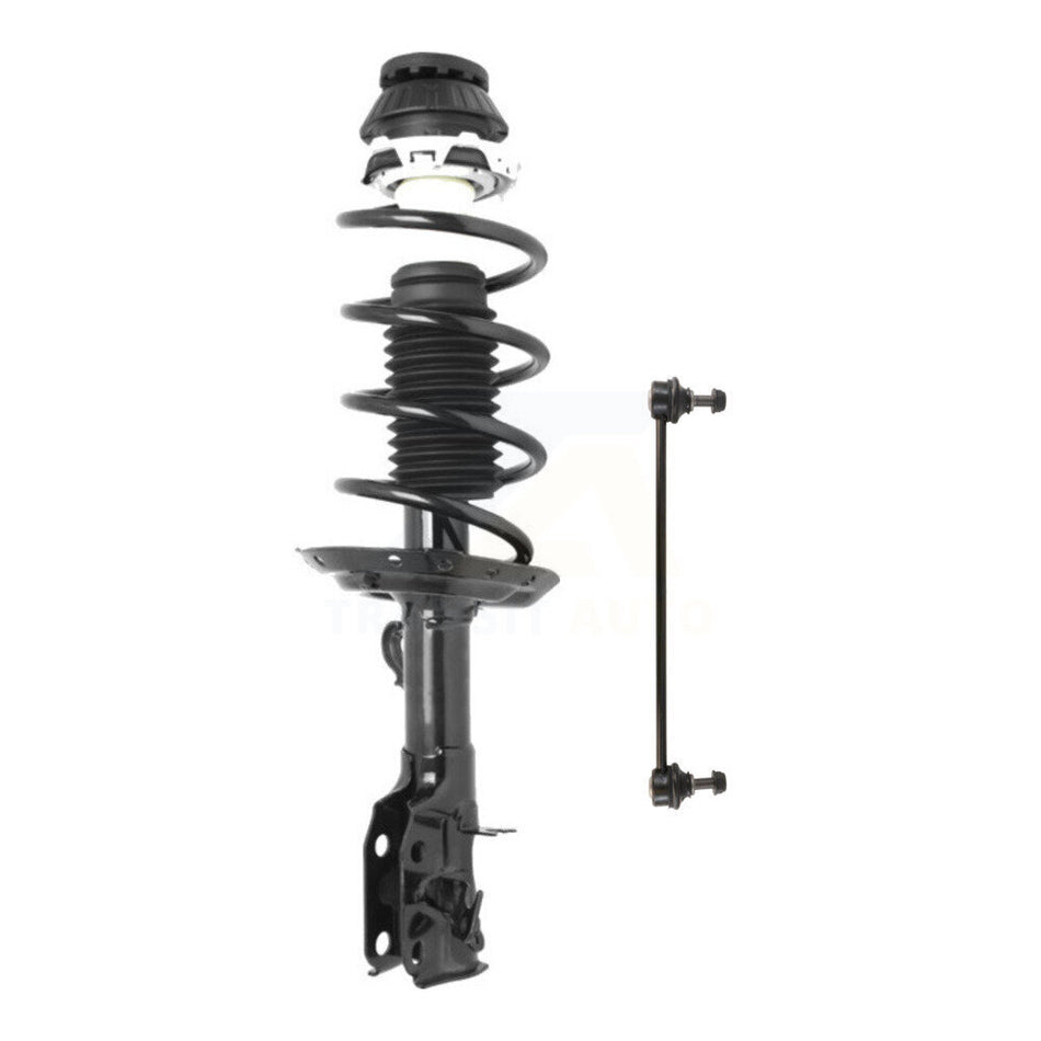 Front Left Complete Shock Assembly And TQ Link Kit For Honda Fit Insight KSS-104490