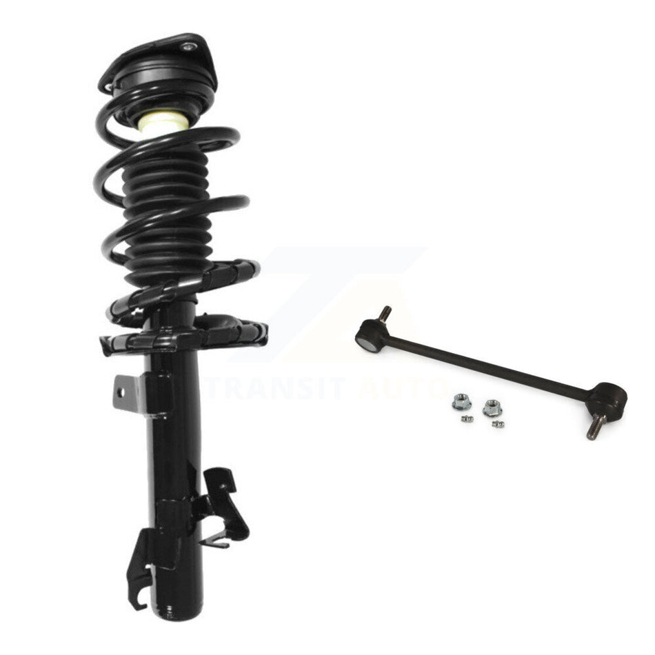 Front Left Complete Shock Assembly And TQ Link Kit For Mazda 3 Excludes MazdaSpeed Model KSS-104493