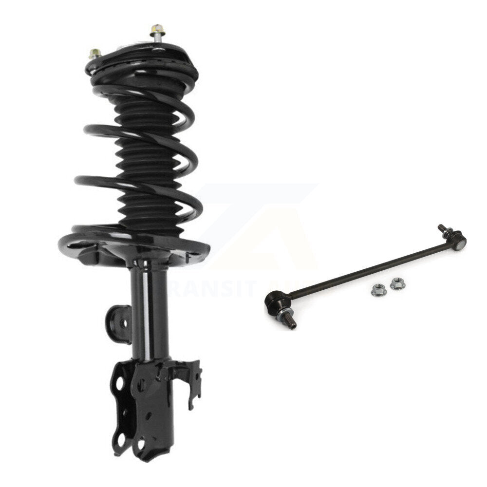 Front Left Complete Shock Assembly And TQ Link Kit For Toyota Prius V Scion tC KSS-104495