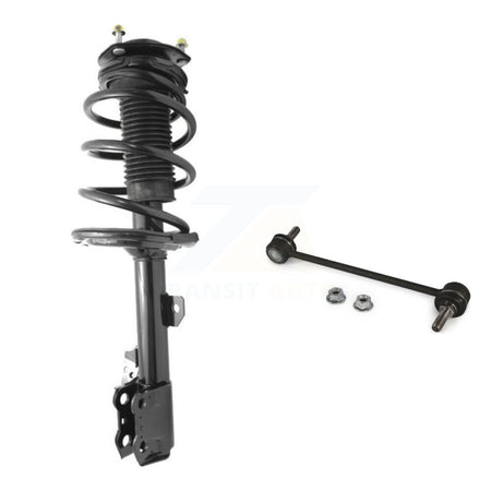 Front Left Complete Shock Assembly & TQ Link Kit For Lexus RX350 Toyota Highlander RX450h KSS-104499