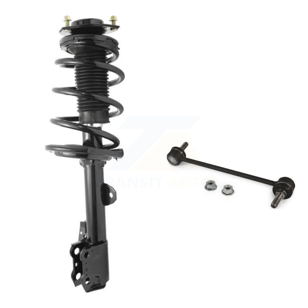 Front Left Complete Shock Assembly And TQ Link Kit For 2009-2016 Toyota Venza KSS-104503