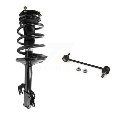 Front Left Complete Shock Assembly And TQ Link Kit For Lexus RX350 RX330 RX400h AWD KSS-104505