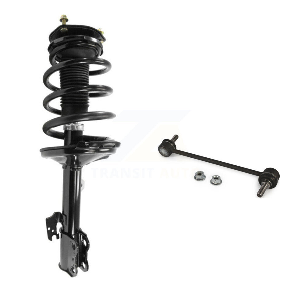 Front Left Complete Shock Assembly And TQ Link Kit For Lexus RX350 RX330 RX400h AWD KSS-104505