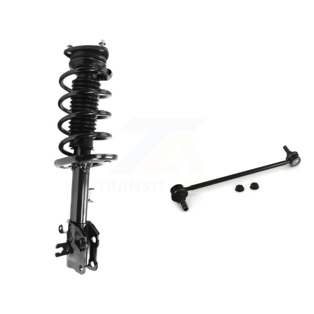 Front Left Shock Assembly & TQ Link Kit For 13-16 Mazda CX-5 FWD Excludes All Wheel Drive KSS-104513